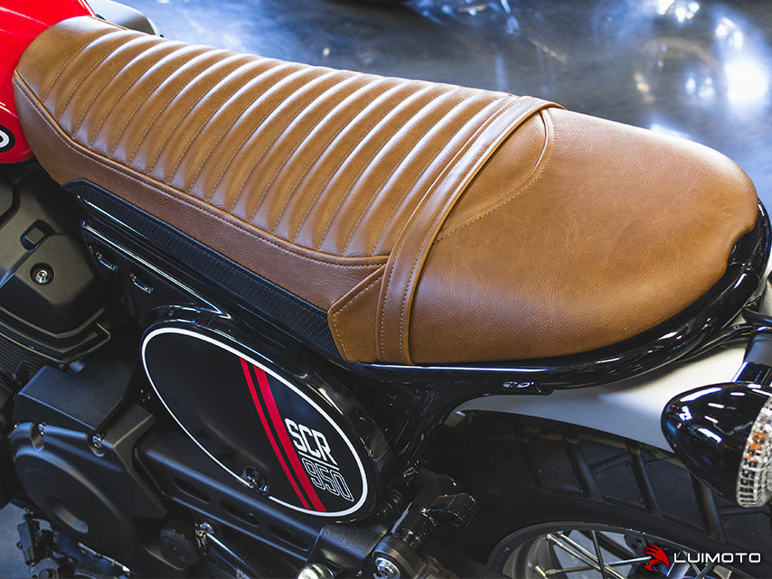 LUIMOTO Vintage Classic Seat Covers for YAMAHA SCR950