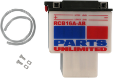 PARTS UNLIMITED Battery - HYB16A-AB HCB16A-AB