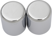 DRAG SPECIALTIES Docking Covers - Small - Chrome C77-0099C