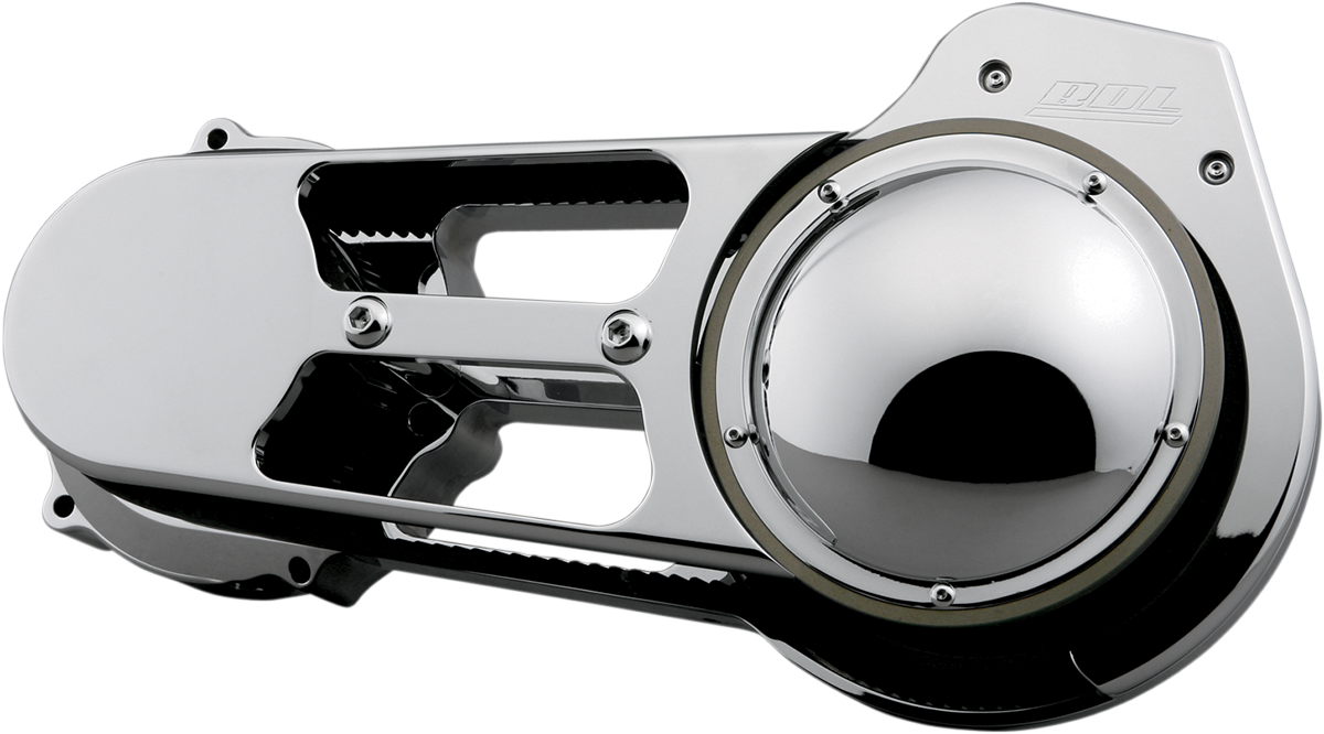 BELT DRIVES LTD. Open Belt Drive Kit - 2" - Chrome EVO-8S-2C