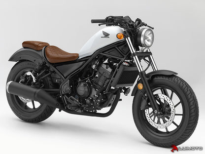 LUIMOTO Vintage Diamond Rider Seat Cover for the Honda Rebel 300 / 500 (2017+)