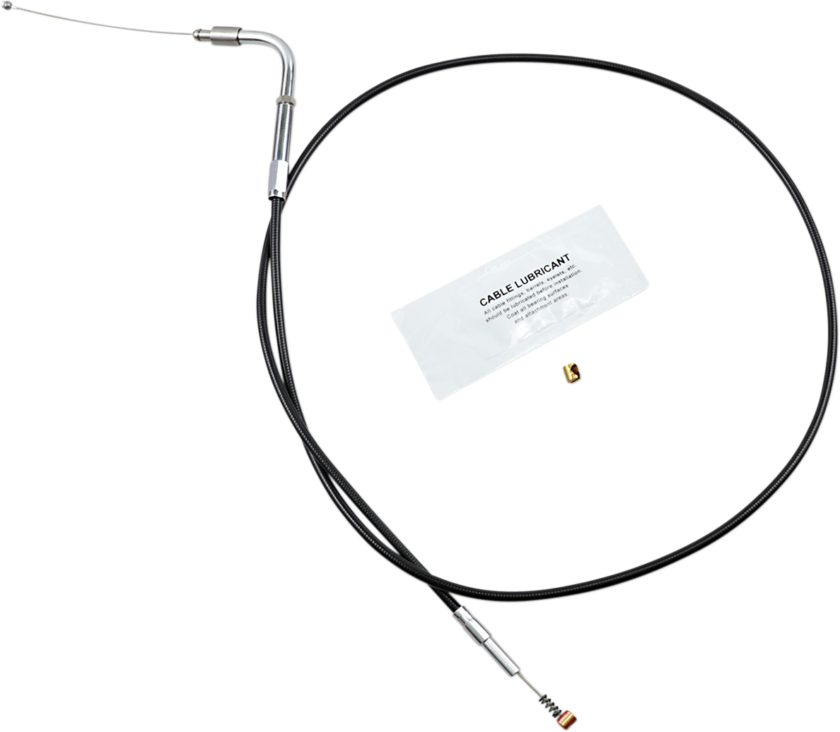 BARNETT Black Vinyl Idle Cable - +6" Size - 37" Length 101-30-40038-06