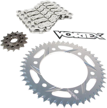 VORTEX Chain and Sprocket Kit - WSS - Black - Yamaha YZF-R6 S CK6128