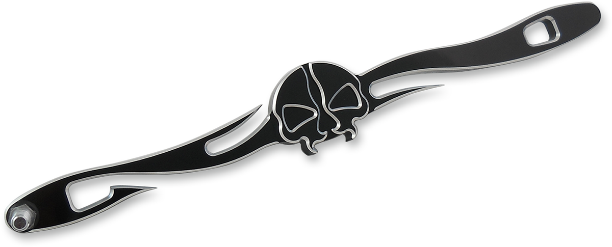 DRAG SPECIALTIES Split Skull Linkage - Black - FL 77696