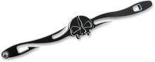 DRAG SPECIALTIES Split Skull Linkage - Black - FL 77696