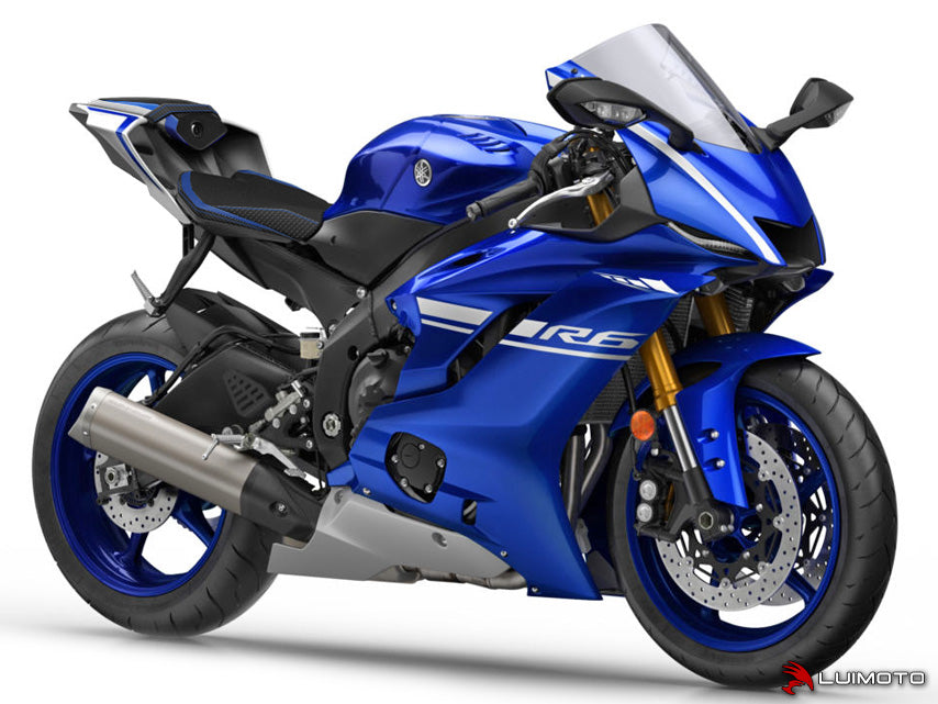 LUIMOTO STYLELINE Motorcycle Passenger Seat Cover for YAMAHA YZF-R6 2017+