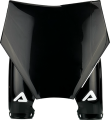 Front Number Plate Ktm Black
