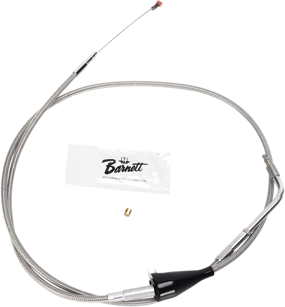 BARNETT Stainless Steel Idle Cable - +6" - '02-'07 Touring 102-30-41035-06