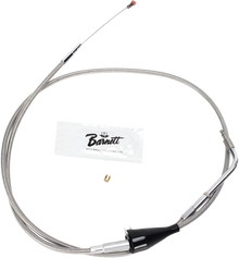 BARNETT Stainless Steel Idle Cable - +6" - '02-'07 Touring 102-30-41035-06
