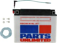 PARTS UNLIMITED Battery - RSC50N18LAT with Sensor SC50-N18L-AT