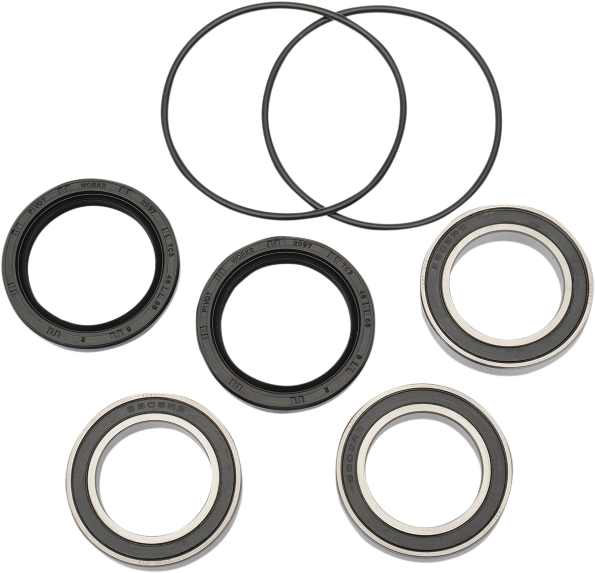 PIVOT WORKS Wheel Bearing Kit - Rear - KFX 450R PWRWK-K19-004