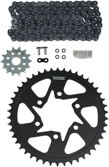 VORTEX Chain and Sprocket Kit - HFRS - Black - Kawasaki Z650/RS CK6392