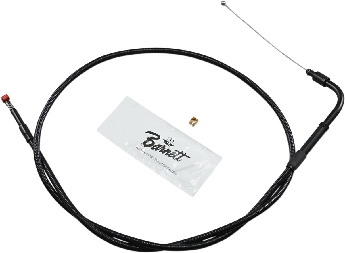 BARNETT Stealth Series Idle Cable - +3" - '00-'15 Softail 131-30-40012-03