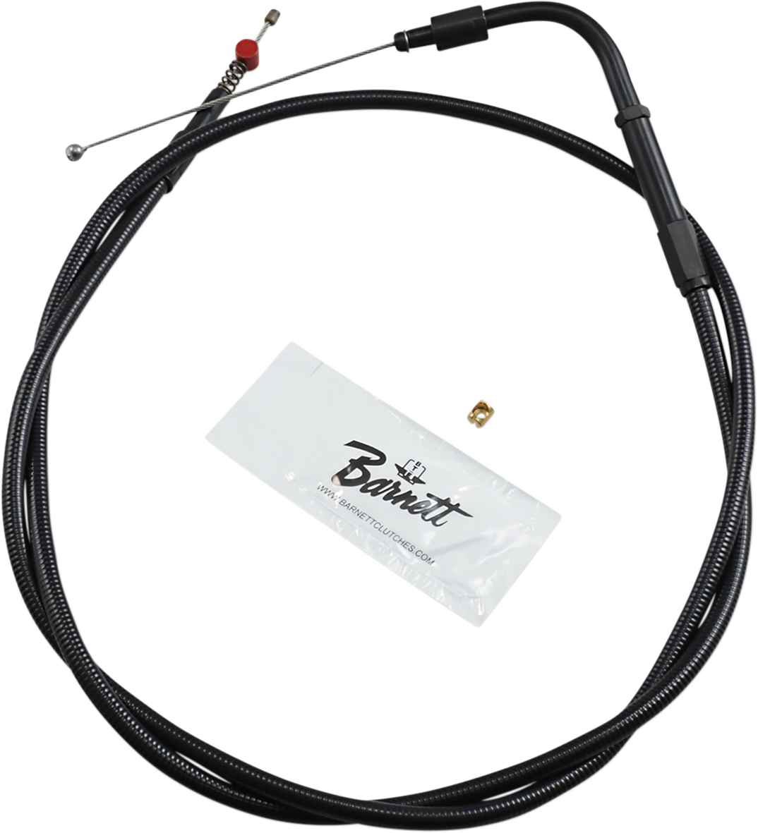 BARNETT Stealth Series Idle Cable - +6" - '00-'15 Softail 131-30-40012-06