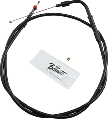 BARNETT Stealth Series Idle Cable - +6" - '00-'15 Softail 131-30-40012-06