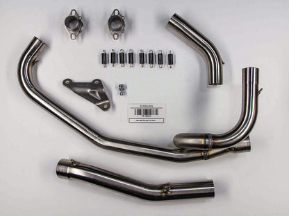 Hindle Suzuki SV650 (03-13) with Evolution Polished SS Muffler