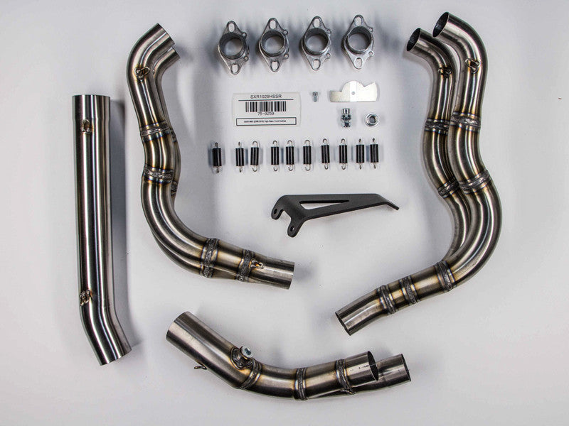 Hindle Exhaust for Suzuki GSXR1000 (09+) with Evolution Titanium Muffler w/ Black Ceramic Tip