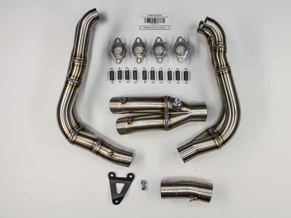 Hindle Exhaust for Honda CBR1000RR (12+) with Evolution Evolution Black Ceramic Muffler