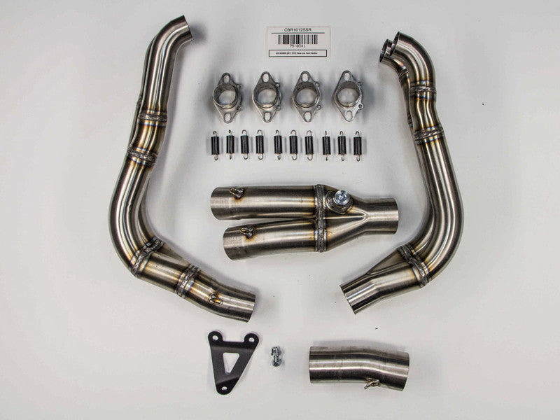 Hindle Exhaust for Honda CBR1000RR (12+) with Evolution Evolution Polished SS Muffler