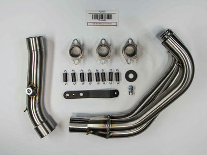 Hindle Exhaust for Yamaha FZ09/XSR900 (14+) with Evolution Polished SS Muffler