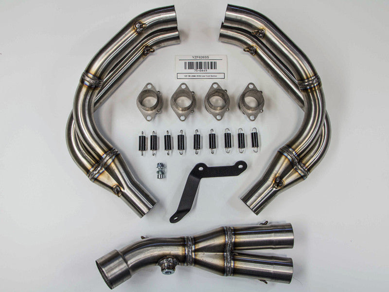 Hindle Exhaust for Yamaha R6 (06-20) with Evolution Carbon Fiber Muffler