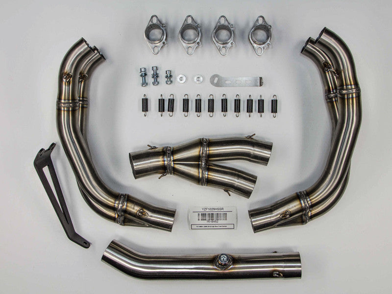 Hindle Exhaust for Yamaha R1 (09-14) Full System with Evolution Titanium Muffler / Carbon Tip