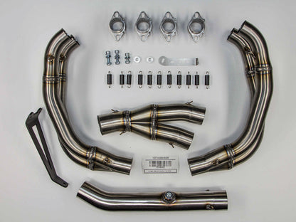 Hindle Yamaha R1 (09-14) Full System with Evolution Black Ceramic Muffler