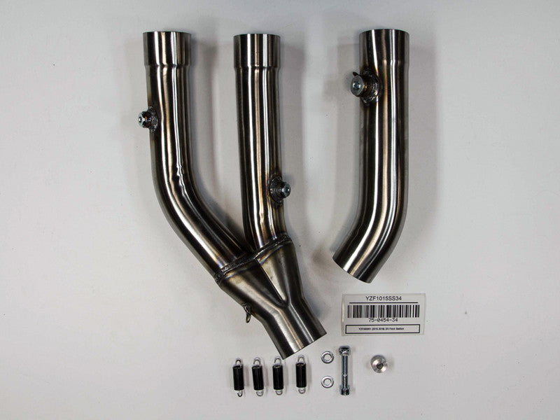 Hindle Exhaust for Yamaha R1 (15+) Full System with Carbon Muffler / Carbon Tip
