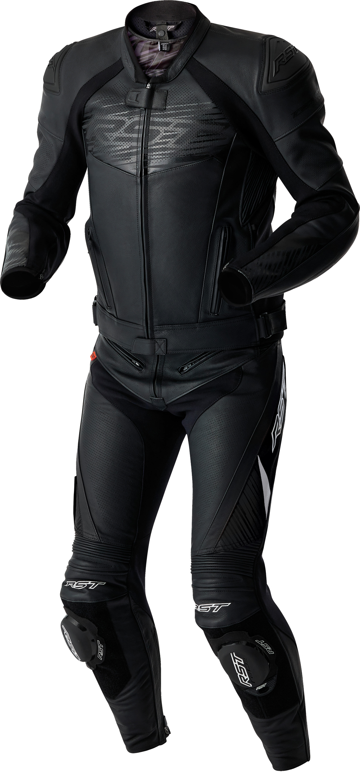 Tractech Evo D3o Jacket Black Leather Md