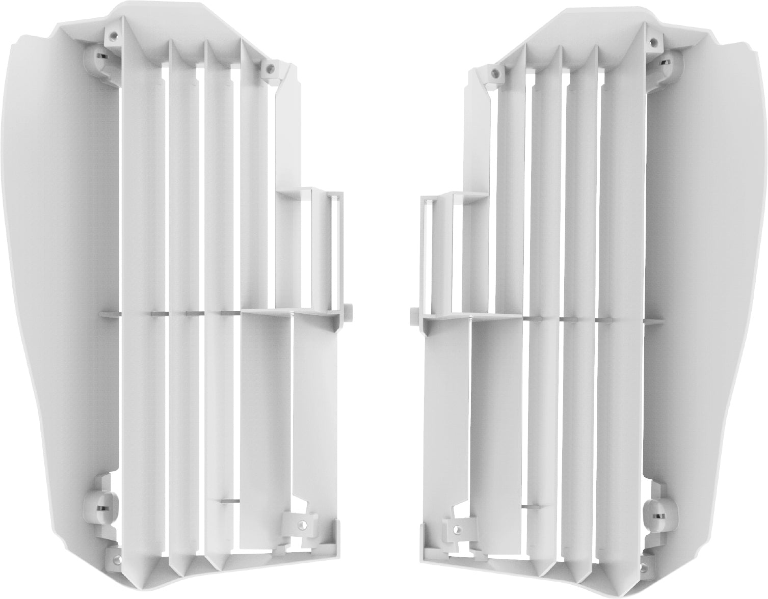Radiator Louvers White