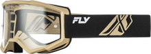 Youth Focus Goggle Black/Khaki W/ Clear Lens