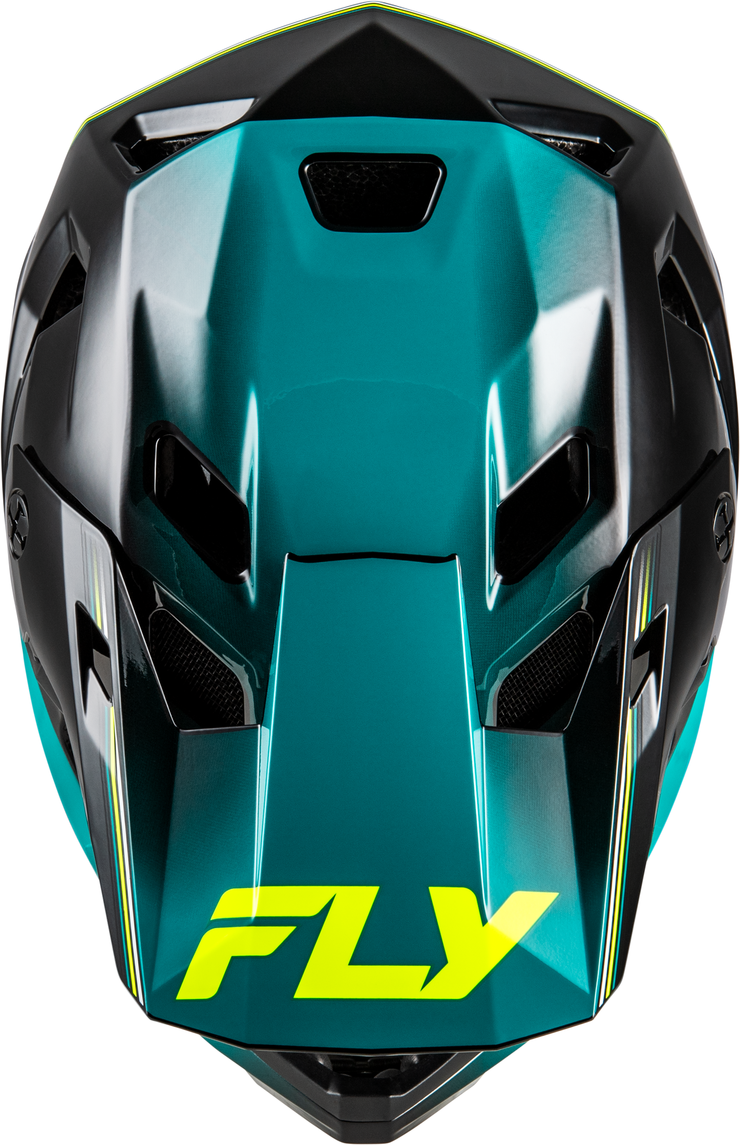 Rayce Repeat Bicycle Helmet Black/Teal/Hi Vis Lg