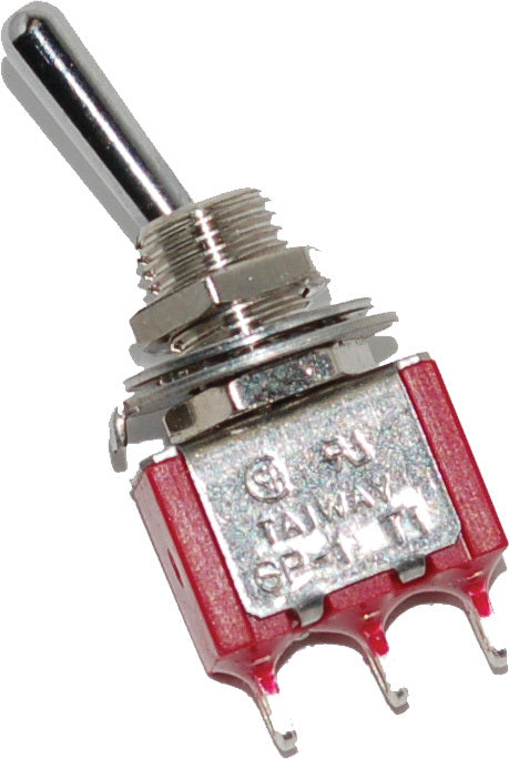 Mini High/Low Beam Toggle Switch 5 Amp 1/4" Hole