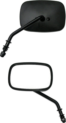 Mirror OEM Style Short Stem Matte Black Left
