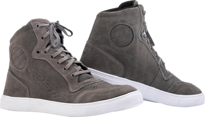 Hitop Moto Sneaker Ce Boot Grey Suede  Sz 7