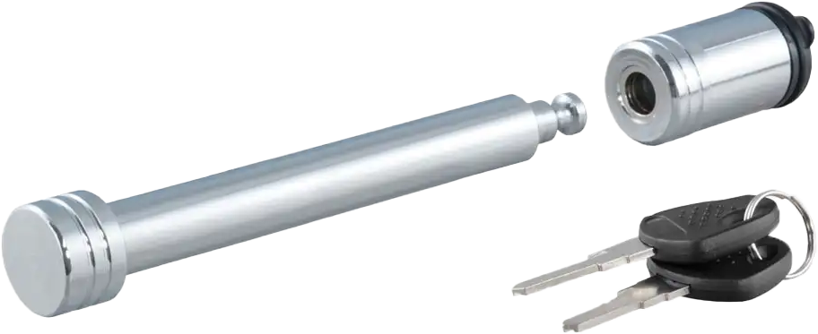 5/8" Hitch Lock 3" Receiver  Barbell  Chrome