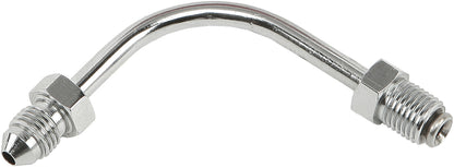 Jic To  3 Tube Adapter 90 Degree Long Chrome 3/8"