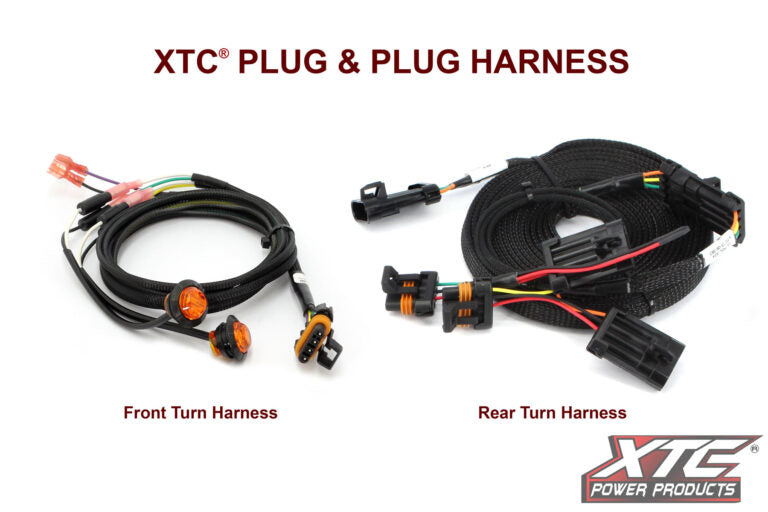 Auto Turn Signal Kit W/ Billet Lever And Front Drl Lights Pol