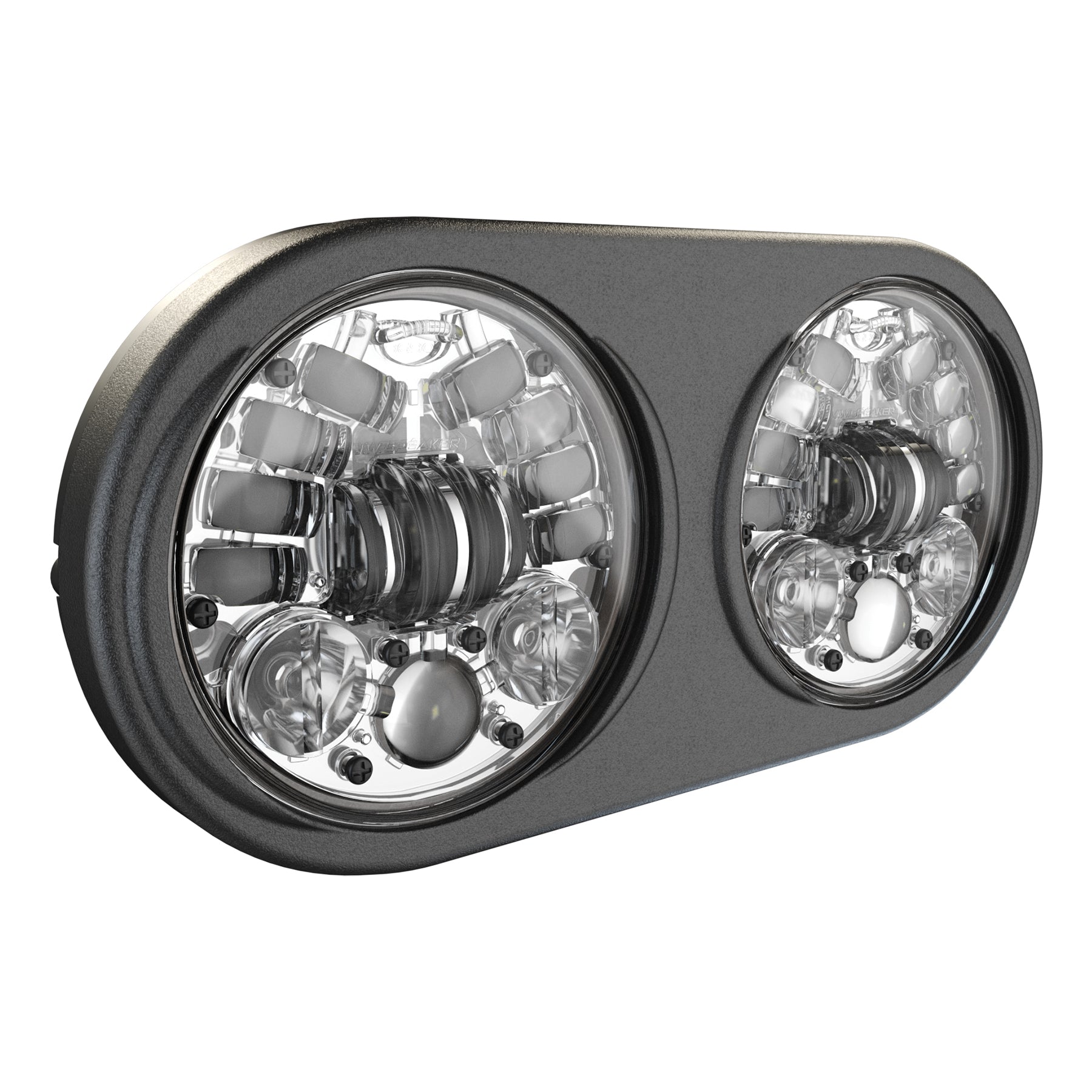 Adaptive Led Headlight For `98 13 Road Glide Chrome