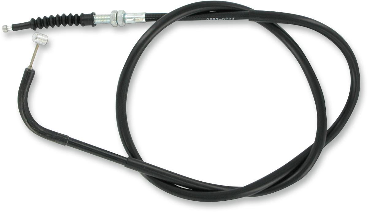 PARTS UNLIMITED Black Vinyl Clutch Cable - Kawasaki 54011-1326