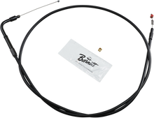 BARNETT Stealth Series Idle Cable - +6" - '02-'07 FLH 131-30-40016-06