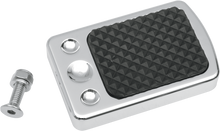 DRAG SPECIALTIES Brake Pedal Pad - Chrome - FL 1610-0134