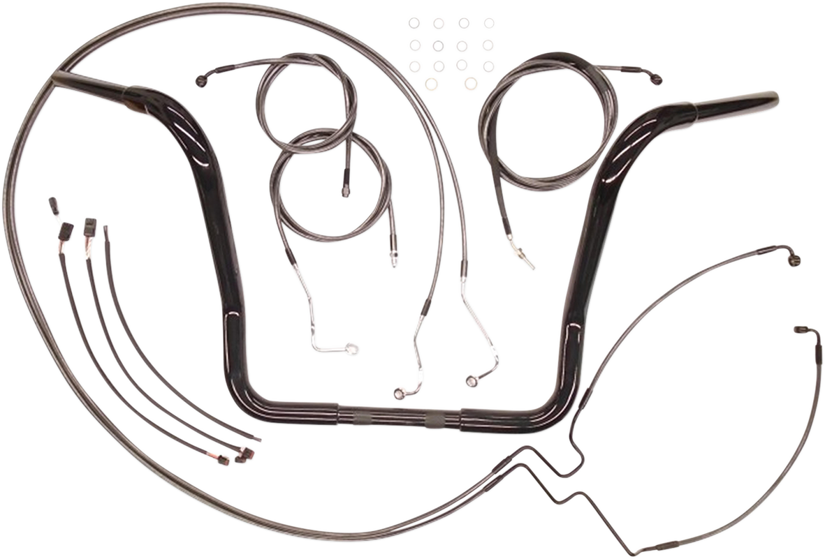 MAGNUM SHIELDING 1-1/4" Caliber Handlebar Installation Kit - Black Pearl™ 48884-214