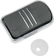 DRAG SPECIALTIES Sweeper Brake Pedal - Black/Chrome - FL B35-0221