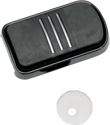 DRAG SPECIALTIES Sweeper Brake Pedal - Black - FL B35-0221B