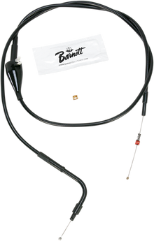 BARNETT Stealth Series Idle Cable - +3" - '02-'07 FLH 131-30-41002-03