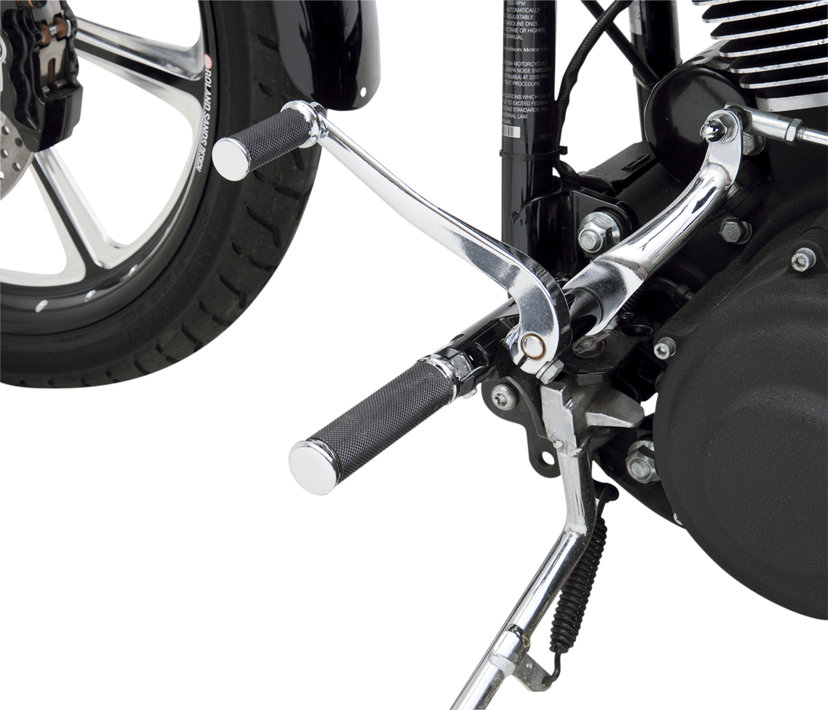 DRAG SPECIALTIES Hotop Designs Foot Pegs - Knurled - Chrome 16200377-SC-3