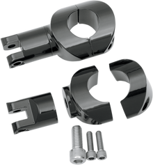 DRAG SPECIALTIES Big Buffalo Foot Peg Mount - Black 16200673