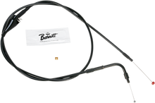 BARNETT Stealth Series Idle Cable - +6" - '96-'01 Touring 131-30-41004-06