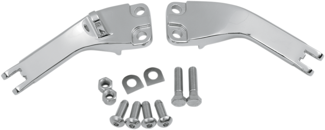 DRAG SPECIALTIES Passenger Peg Mount Kit - Chrome - FXD P17-0631C